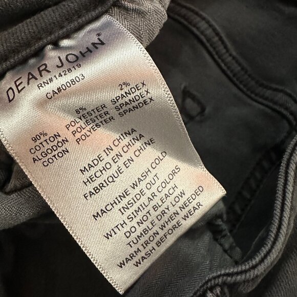 Dear John High Rise Wide Leg Stretch Jeans Women's size 29 - Picture 4 of 8